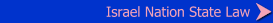 Israel Nation State Law