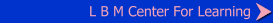 L B M Center For Learning 